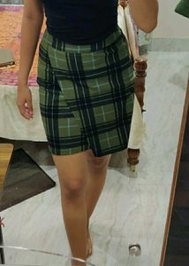 Shein Plaid Skirt