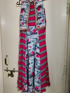 Indo-Western One Piece Frock Gown – Size 36