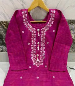 Embroidered Kurta
