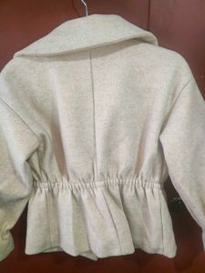 Cute Cropped Wool Jacket