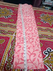 Pink Colour Floral Print Kurt And Pant Set