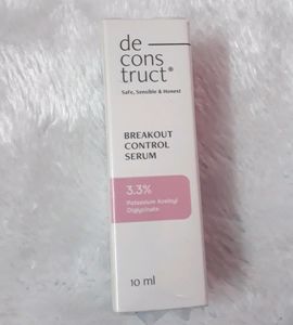 Deconstruct Breakout Control D.S. Serum | 8% Potassium Azeloyl Diglycenate + 5% Succinic Acid | For Anti Acne, Anti Blemish, Acne Marks &amp; Dark Spot