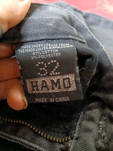 Stylish Gray Denim Jeans