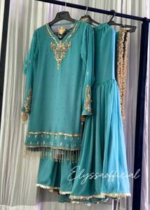 New Standard Beautiful Pakistani Garara Dress Inpo