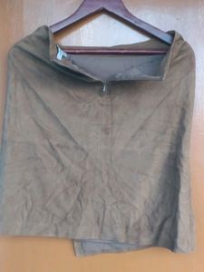 Branded Wrap Style Pencil Skirt