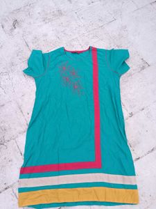 Stylish Green Ethnic Kurta