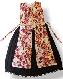 Floral Print Girls Dress