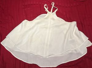 shein white halter top