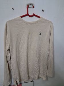 Next Full Sleeves Tshirt Off White Medium