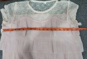 Pink Layered Shift Mini Dress