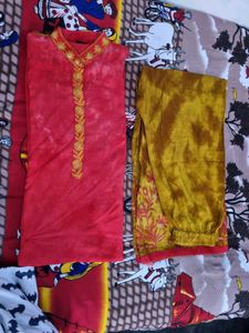Aurelia Kurta Set With Embroidery Sharara