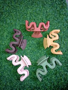 Korean Matt Claw Clips