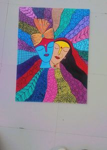 Radha Krishna Painting