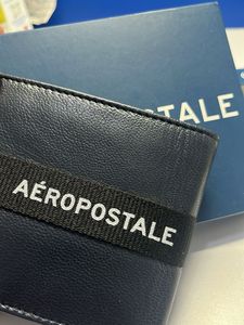 AUTHENTIC AEROPOSTALE NAVY BLUE WALLET