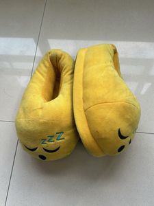 Cute Yellow Emoji Slippers