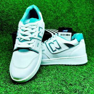 New Balance 550 White Teal Sneakers