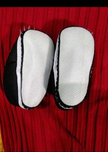 Infant Black Booties