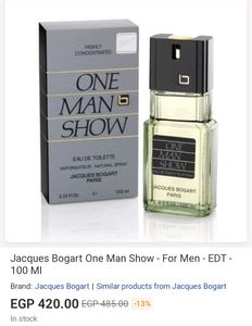 Original One Man Show Perfume 😍