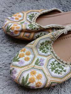 Kiara Embroidered Mules