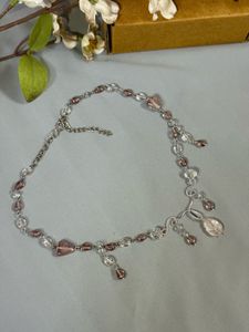 rose fairy Silver Necklace