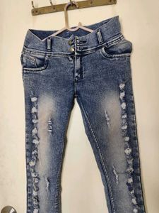 Ripped Denim Jeans