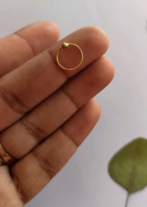 20 K Pure Gold Nosepin For Womens Nd Girls