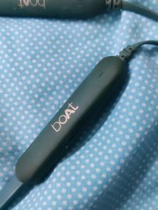 Boat Bluetooth Earphones - Cyan Colour