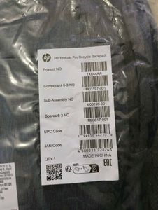 Brand New Hp Backpack