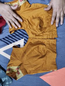 Beautiful Mustard Blouse