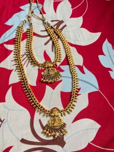 Elegant Gold-Tone Necklace Set