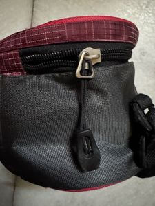 Red Checked Gym &amp; Travel Bag