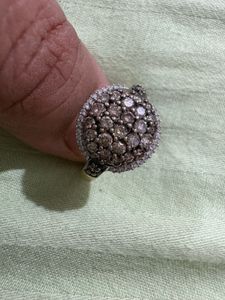 CHAMPAGNE DIAMONDS  Ring