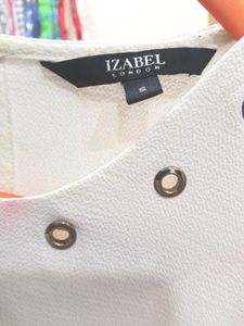 White Bell Flared Top