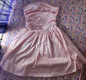 Barbie Core Pink Tube Dress