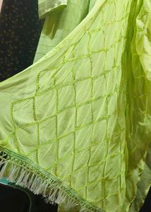 Elegant Green Ethnic Gown