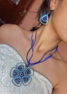 Summery Flower Quilling Jewellery
