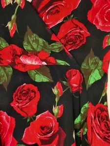 Floral Rose Print Dress