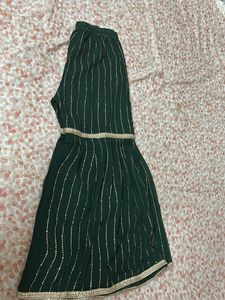 Peplum Sharara Suit