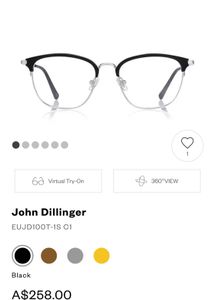 Original Owndays By John Dillinger Vintage Glasses