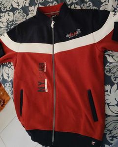 Stylish Color Blocked Jacket