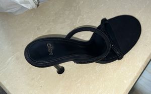 MANGO stone Embellished Party Stilettoes