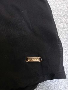 Guess Black Sleeveless Top