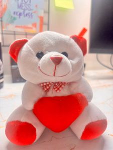 Cute Teddy Bear with Heart