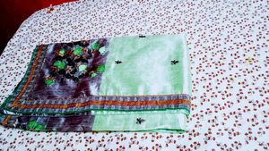 Elegant Embroidered Saree
