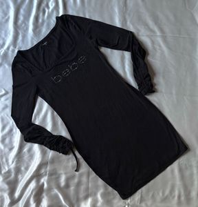 Bebe Black Bodycon Dress