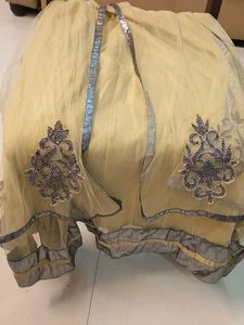 Elegant Ethnic Gown--Sleeves attached