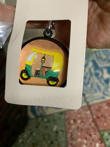 Autorickshaw Keychain