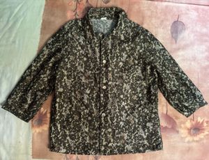 Brown Patterned Shirt