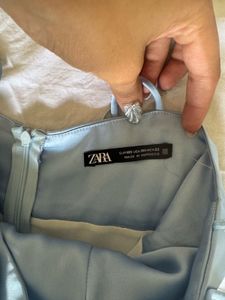 Blue Slip Dress