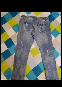 Light Wash Denim Jeans From Retro